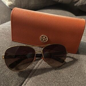 Tory Burch Aviator Sunglasses